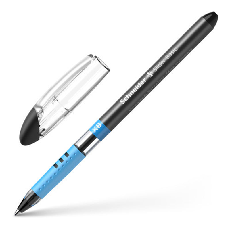 Schneider Slider Basic Viscoglide Ballpoint Pen, Black XB