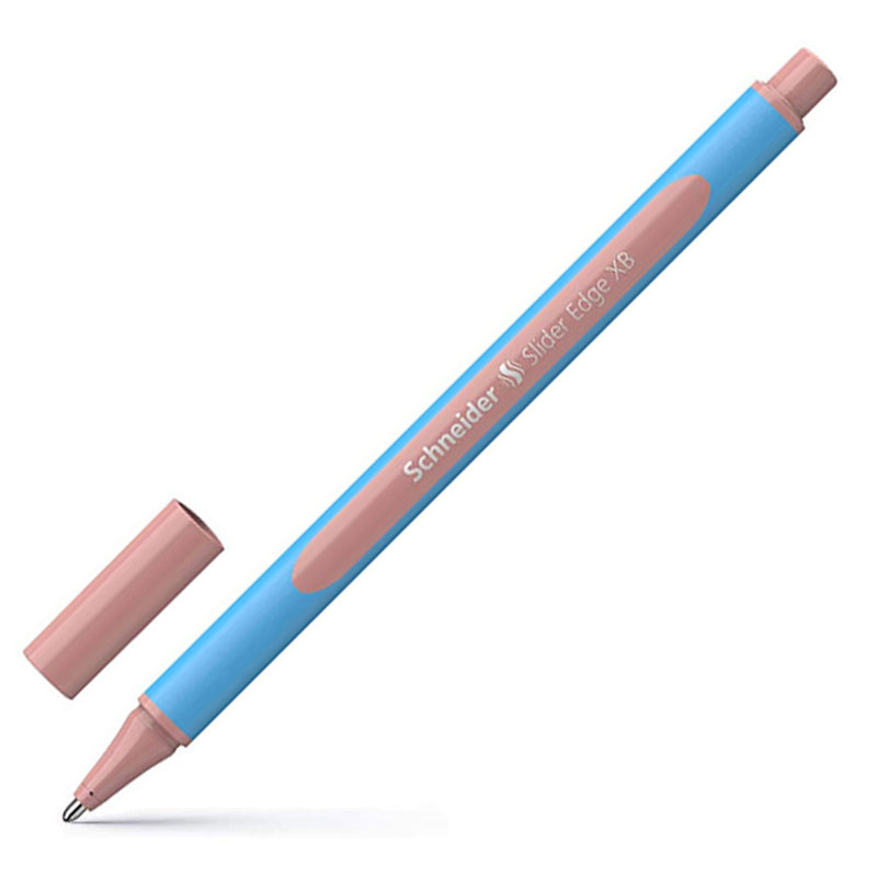 Schneider Slider Edge Triangular-Barrel Viscoglide Ballpoint Pen, Blush XB
