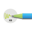Schneider Slider Edge Triangular-Barrel Viscoglide Ballpoint Pen, Light Green XB
