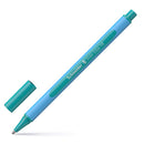 Schneider Slider Edge Triangular-Barrel Viscoglide Ballpoint Pen, Ocean XB