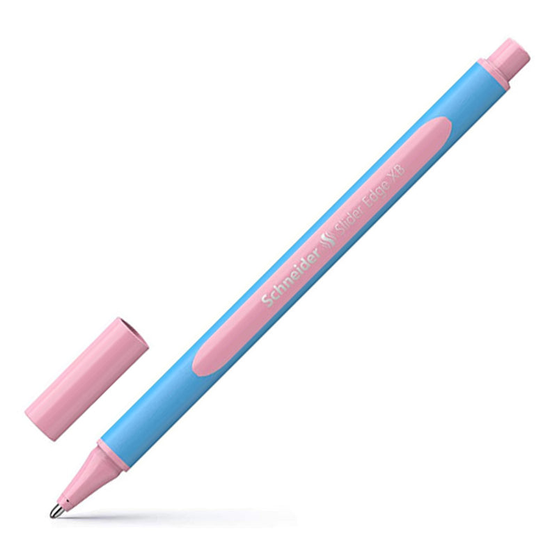 Schneider Slider Edge Triangular-Barrel Viscoglide Ballpoint Pen, Rose XB