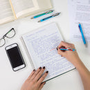 Schneider Slider Rave Retractable Viscoglide Ballpoint Pen, Black XB