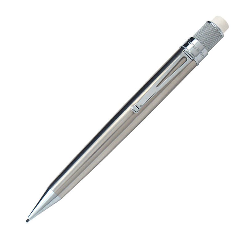 Retro 51 Tornado Tornado 1.15mm Mechanical Pencil, Stainless Steel