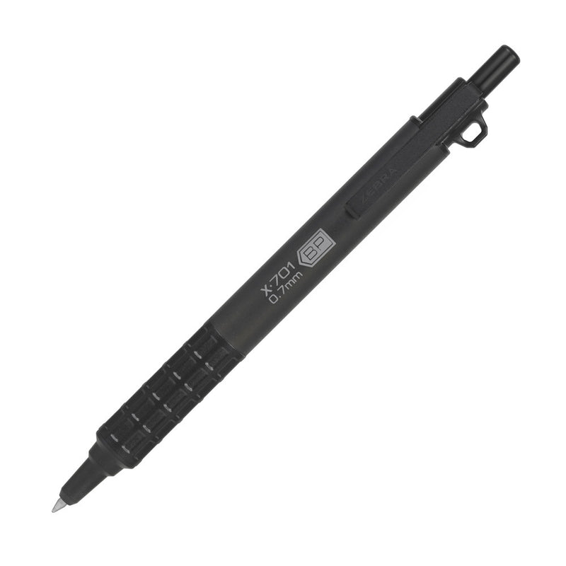 Zebra X-701 Extreme Condition Retractable Ballpoint Pen, Black