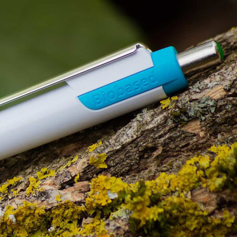 Schneider Xite Retractable Ballpoint Pen (Biobased Plastics), Green, XB