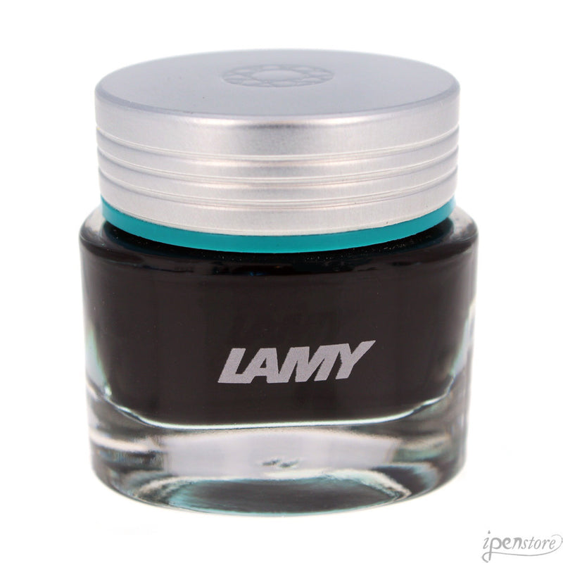 Lamy T53 Crystal Fountain Pen Ink, 30 ml, Amazonite 470 (Turquoise)