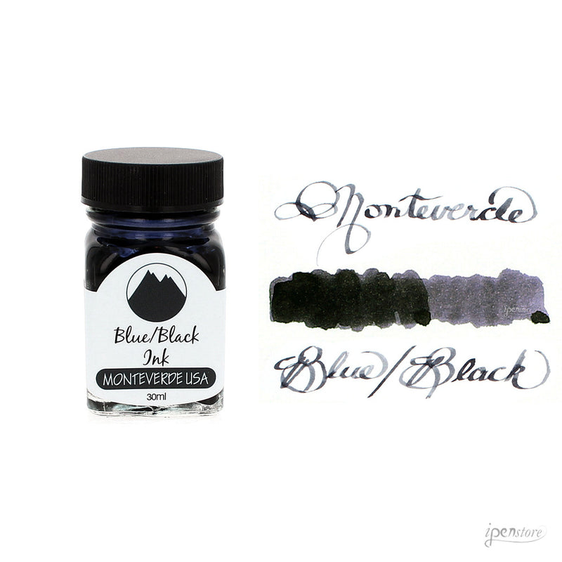 Monteverde 30 ml Bottle Fountain Pen Ink, Blue-Black