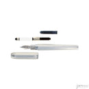 Rosetta Vulcan Fountain Pen, Monochromatic Matte Silver
