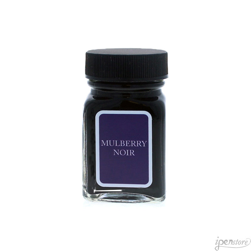 Monteverde 30 ml Bottle Fountain Pen Ink, Mulberry Noir