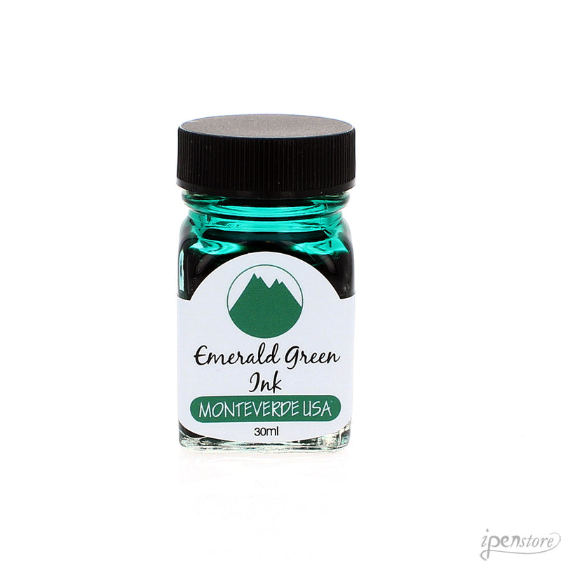 Monteverde 30 ml Bottle Fountain Pen Ink, Emerald Green