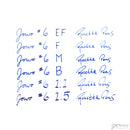 Rosetta Magellan Fountain Pen, Purple, Chrome Trim