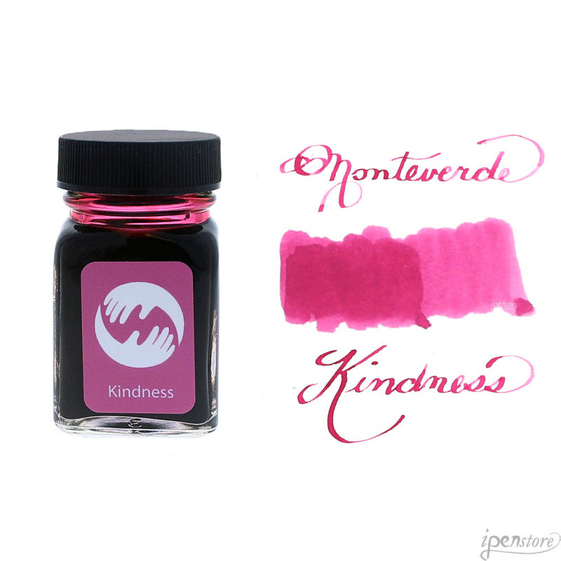 Monteverde 30 ml Bottle Fountain Pen Ink, Kindness Pink