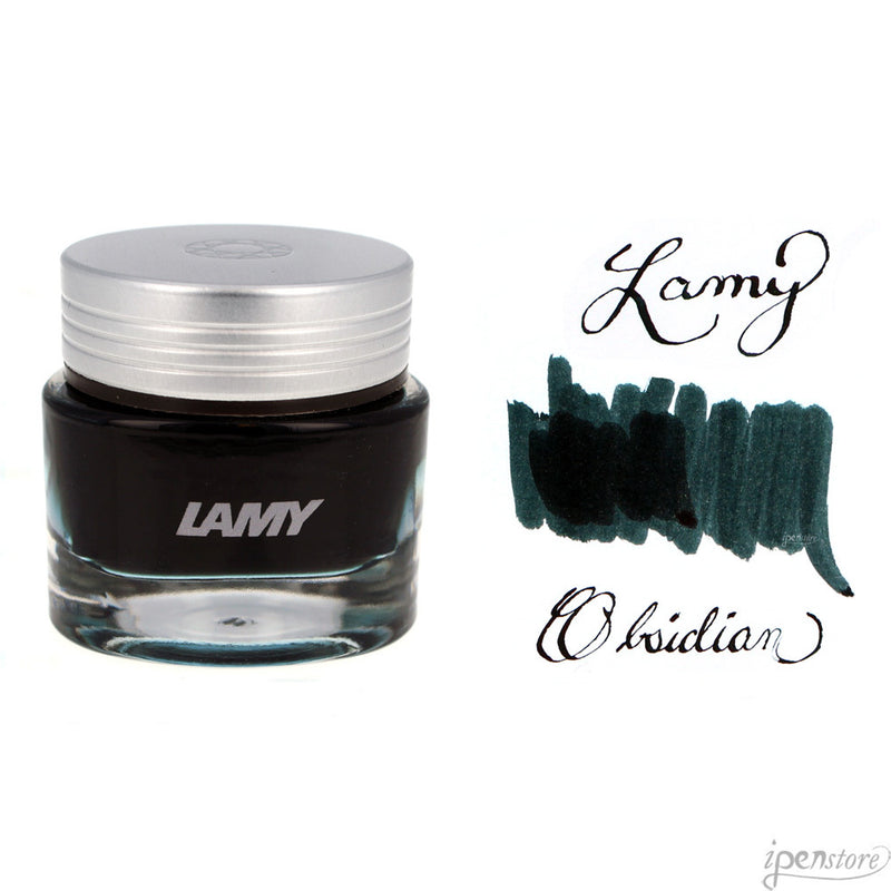 Lamy T53 Crystal Fountain Pen Ink, 30 ml, Obsidian