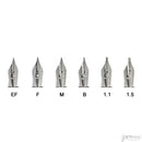 Rosetta Magellan Fountain Pen, Purple, Chrome Trim