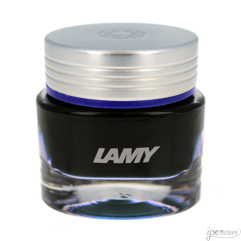 Lamy T53 Crystal Fountain Pen Ink, 30 ml, Azurite 360 (Violet)