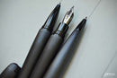 Rosetta Vulcan Fineliner Fiber Tip Pen, "Stealth" Monochromatic Matte Black