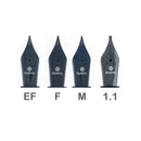 Rosetta Vulcan Fountain Pen, "Stealth" Matte Black