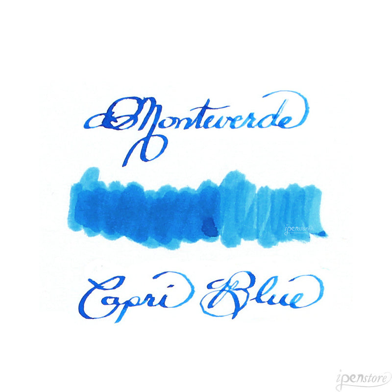 Monteverde 30 ml Bottle Fountain Pen Ink, Capri Blue
