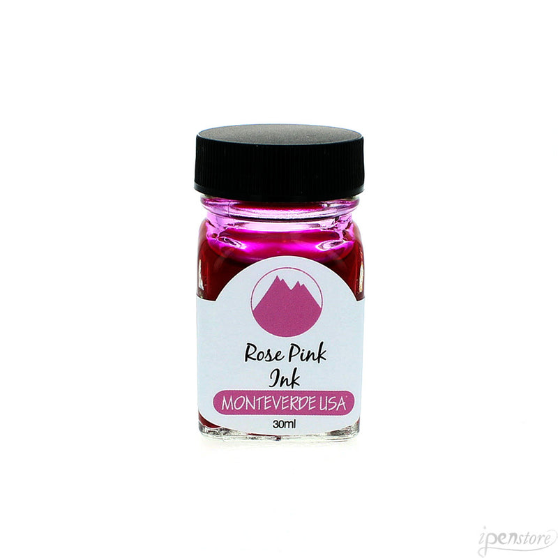 Monteverde 30 ml Bottle Fountain Pen Ink, Rose Pink