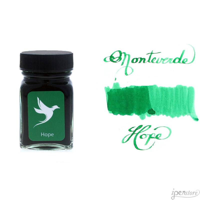 Monteverde 30 ml Bottle Fountain Pen Ink, Hope Green