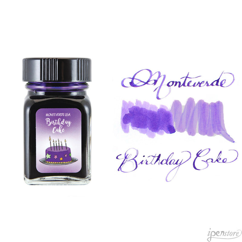 Monteverde 30 ml Bottle Fountain Pen Ink, Birthday Cake