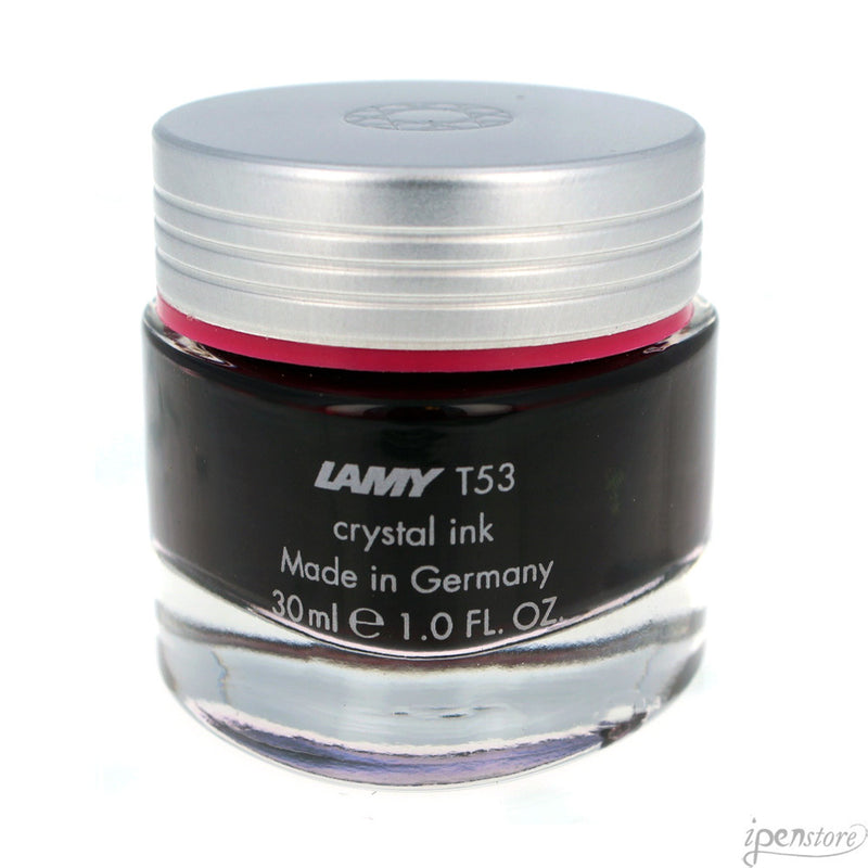 Lamy T53 Crystal Fountain Pen Ink, 30 ml, Ruby