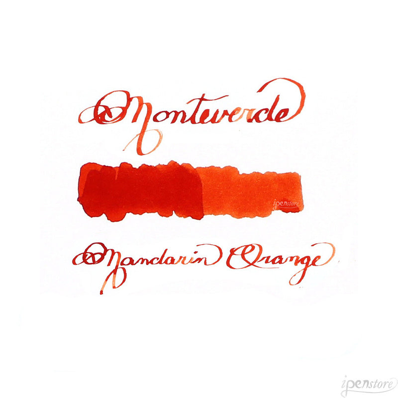 Monteverde 30 ml Bottle Fountain Pen Ink, Mandarin Orange
