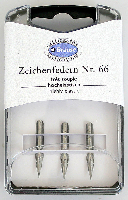 Steno Nib Brause Calligraphy Set - 3 Calligraphy Nibs With Dip Pen ...