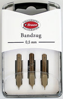 Pk/3 Brause Bandzug Calligraphy Nibs, 0.5 mm