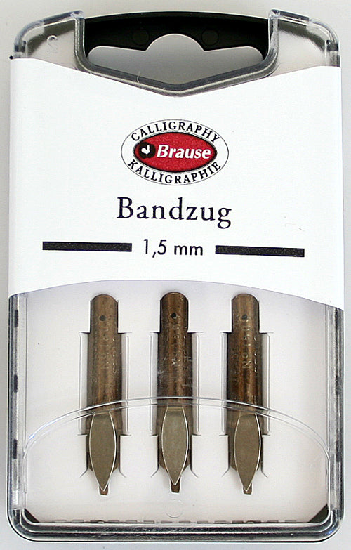 Pk/3 Brause Bandzug Calligraphy Nibs, 1.5 mm