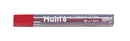 Tube/2 CH2-B Pentel Multi 8 Color 2 mm Lead Refill, Red