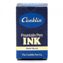 Conklin 60 ml Bottle Fountain Pen Ink, Deep Blue