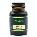Conklin 60 ml Bottle Fountain Pen Ink, Kelly Green
