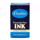 Conklin 60 ml Bottle Fountain Pen Ink, Antique Turquoise - iPenStore