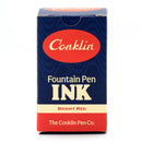 Conklin 60 ml Bottle Fountain Pen Ink, Bright Red - iPenStore