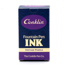 Conklin 60 ml Bottle Fountain Pen Ink, Vintage Purple - iPenStore