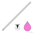 Pk/3 Monteverde D13 SoftRoll Mini (D1) Ballpoint Refills, Pink, Medium