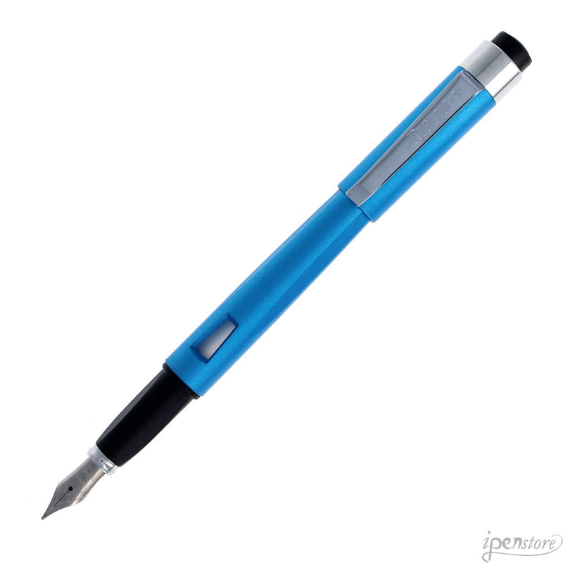 Diplomat Magnum Fountain Pen, Metallic Aegean Blue