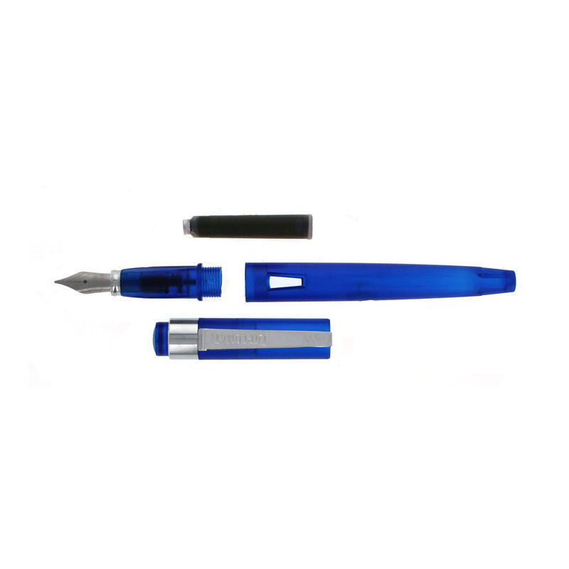Diplomat Magnum Fountain Pen, Demo (Translucent) Blue