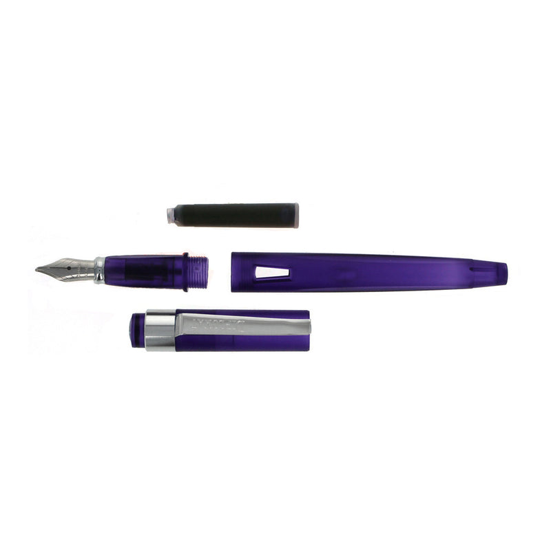 Diplomat Magnum Fountain Pen, Demo (Translucent) Purple