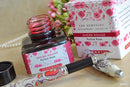 J. Herbin 30 ml Bottle Fountain Pen Ink, Red (Rose Scented)