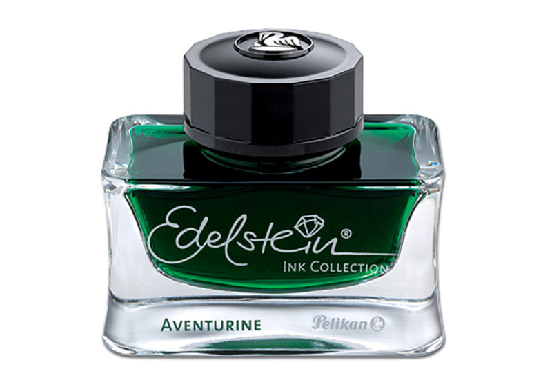 Pelikan Edelstein 50 ml Bottle Fountain Pen Ink, Aventurine Green