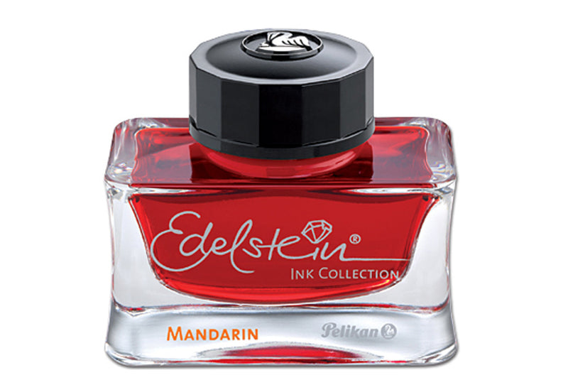 Pelikan Edelstein 50 ml Bottle Fountain Pen Ink, Mandarin Orange