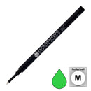 Monteverde G23 Ceramic Rollerball Refill, Lime Green, Medium