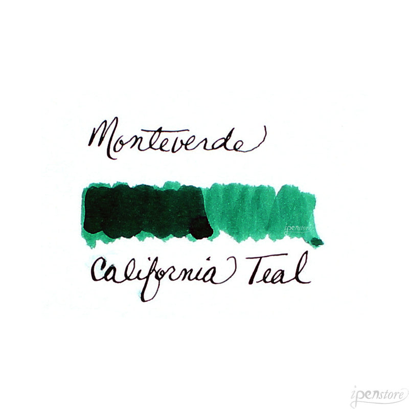 Pk/12 Monteverde Standard International Ink Cartridges, California Teal