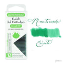 Pk/12 Monteverde Standard International Ink Cartridges, Erinite