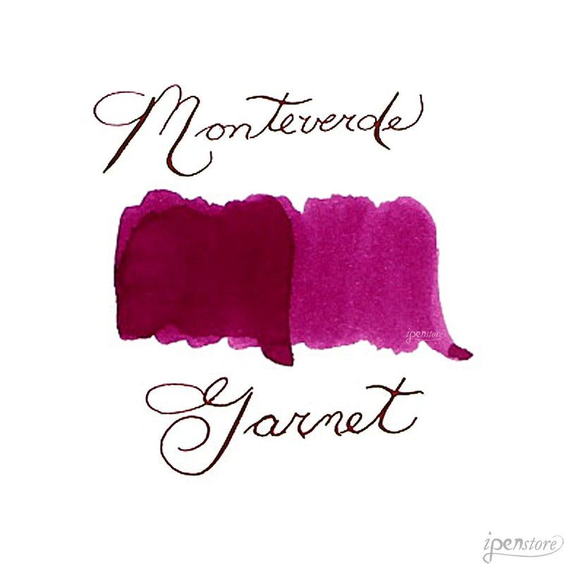 Pk/12 Monteverde Standard International Ink Cartridges, Garnet