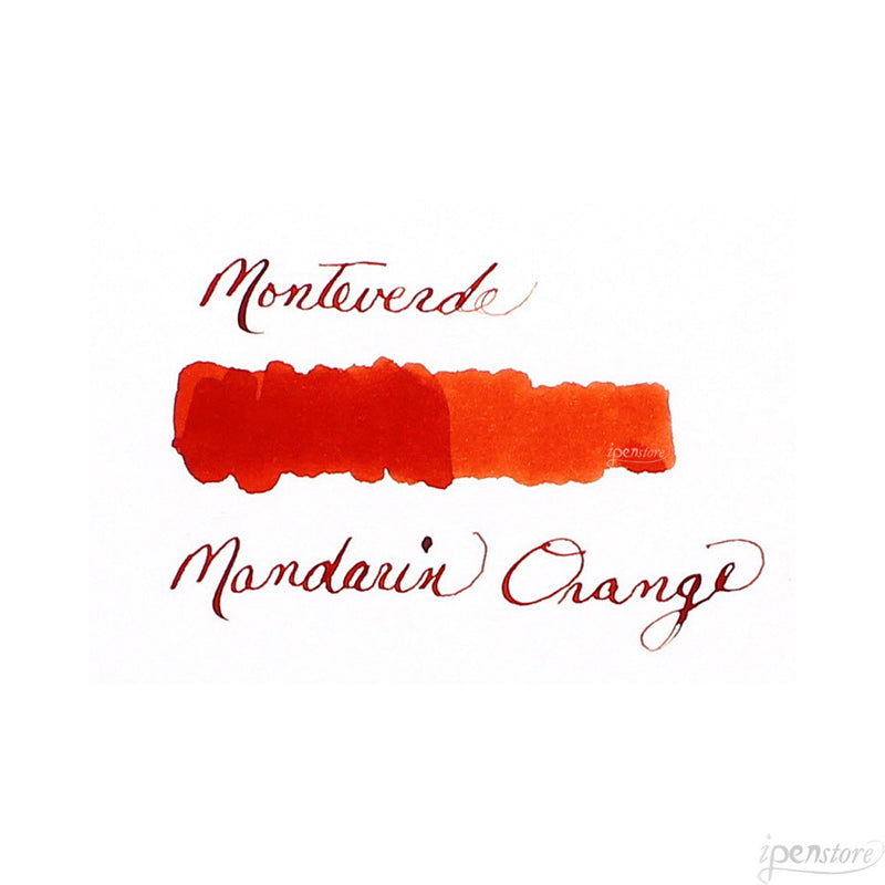 Pk/12 Monteverde Standard International Ink Cartridges, Mandarin Orange