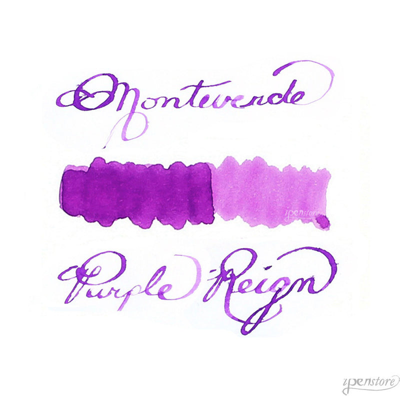 Pk/12 Monteverde Standard International Ink Cartridges, Purple Reign