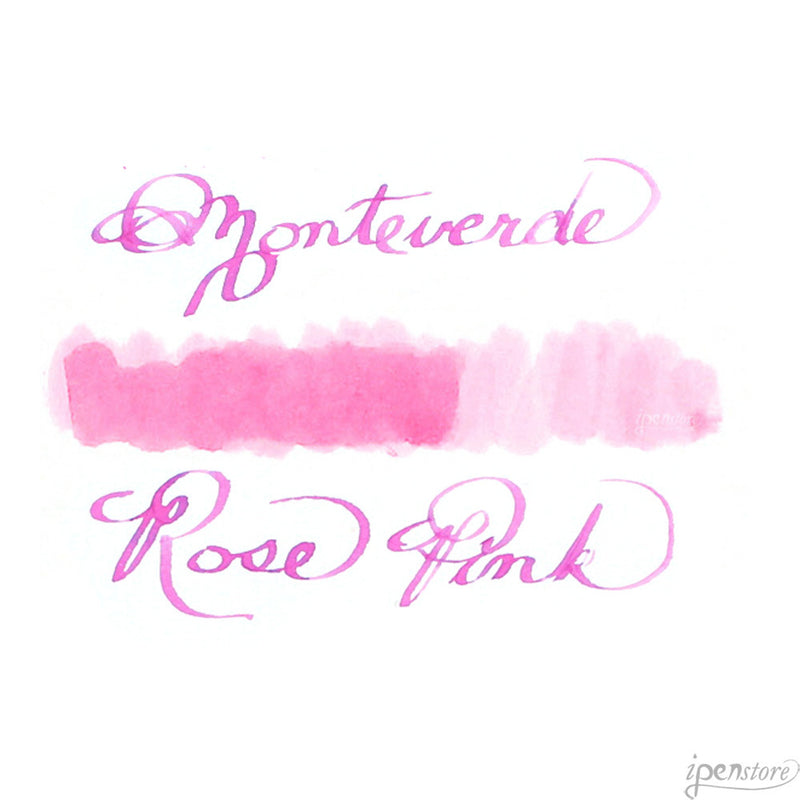 Pk/12 Monteverde Standard International Ink Cartridges, Rose Pink